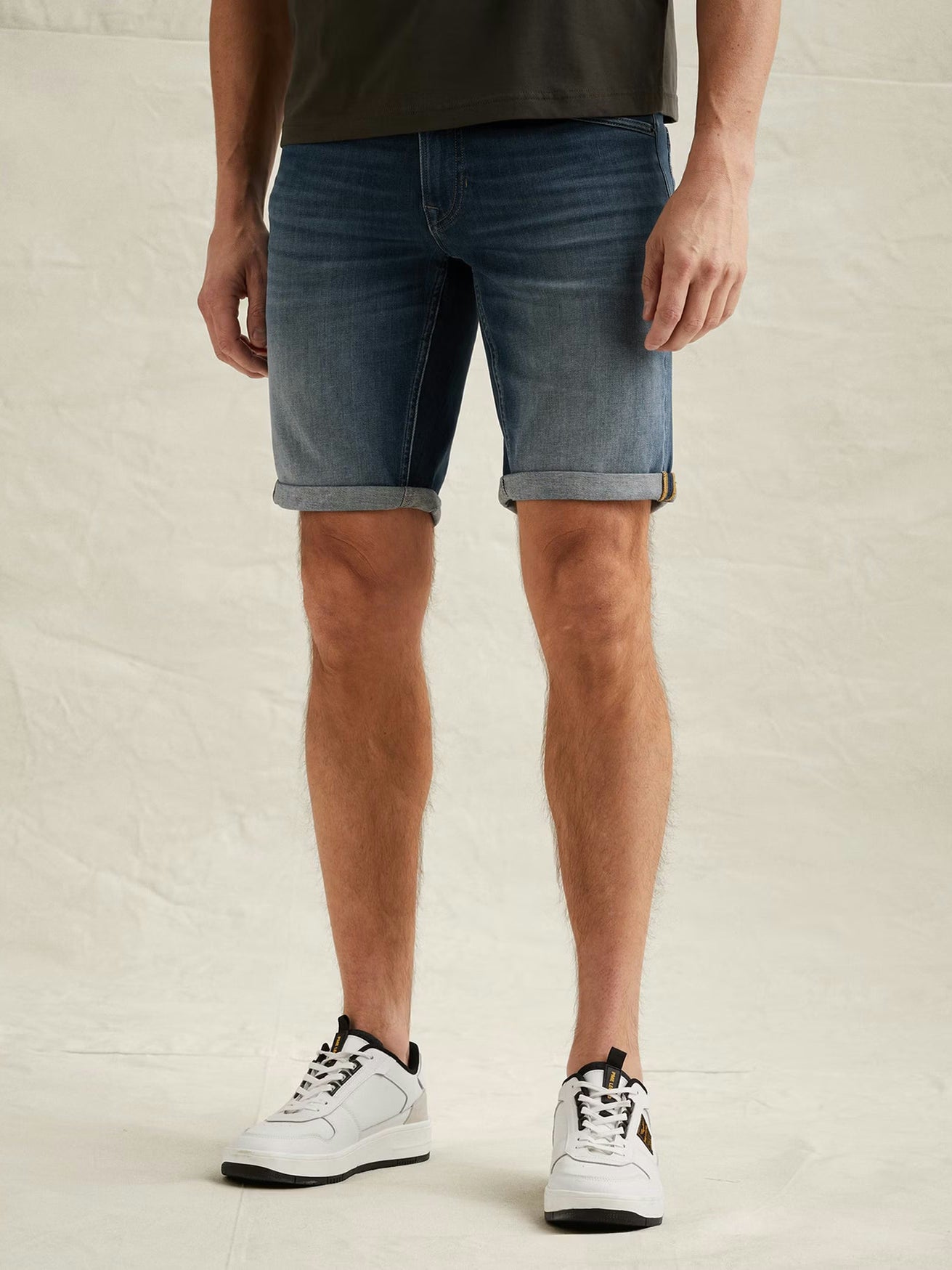 PSH165-MUB Nightflight korte jeans - Castelijn mode