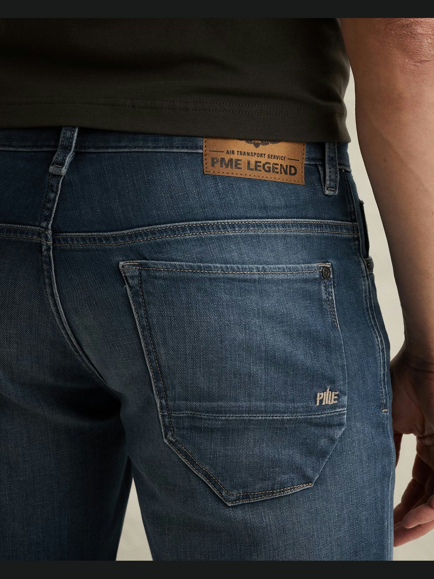 PSH165-MUB Nightflight korte jeans - Castelijn mode