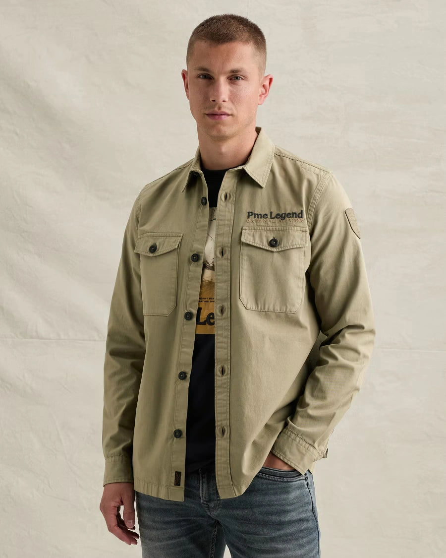 Overshirt Cargo Goods Khaki
