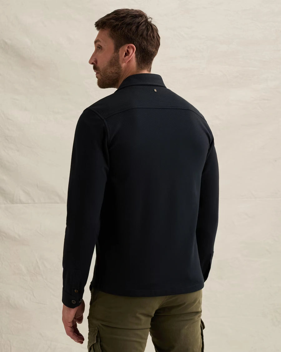 Jones Overshirt Twill Donkerblauw