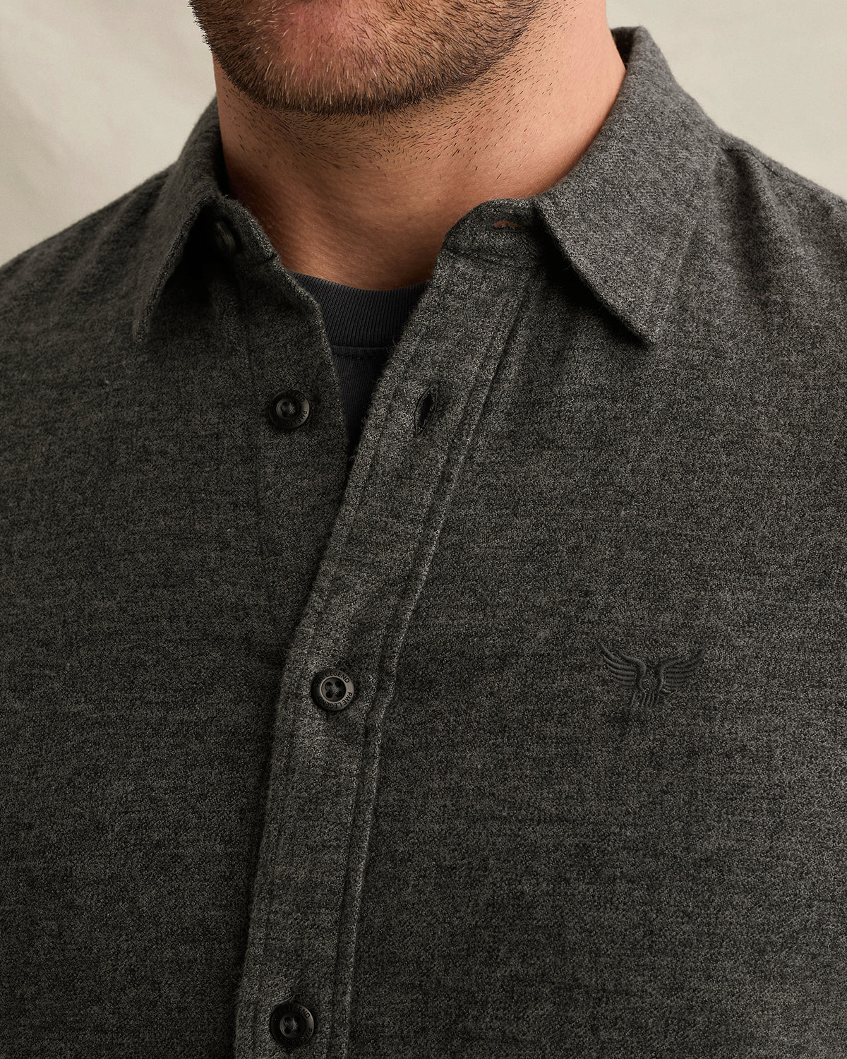 PME Legend overhemd zwart – mouwdetail