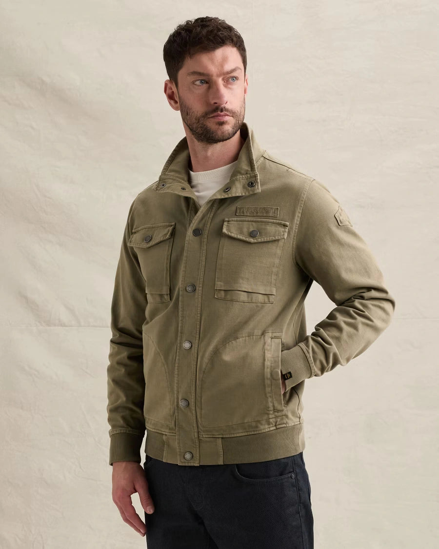 Blouson Garment Dye Khaki