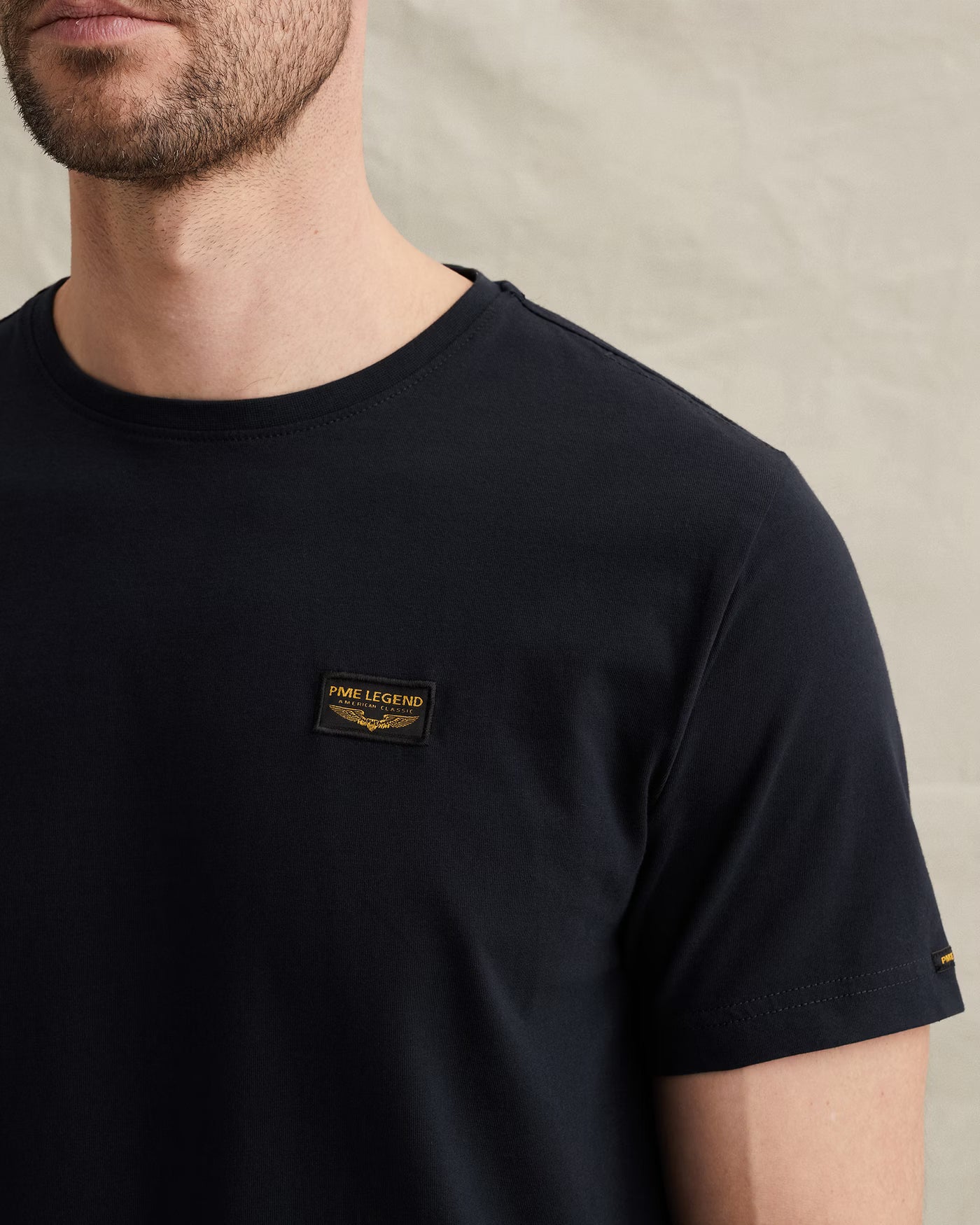 PTSS0000555 5073 T-shirt American Classic donkerblauw