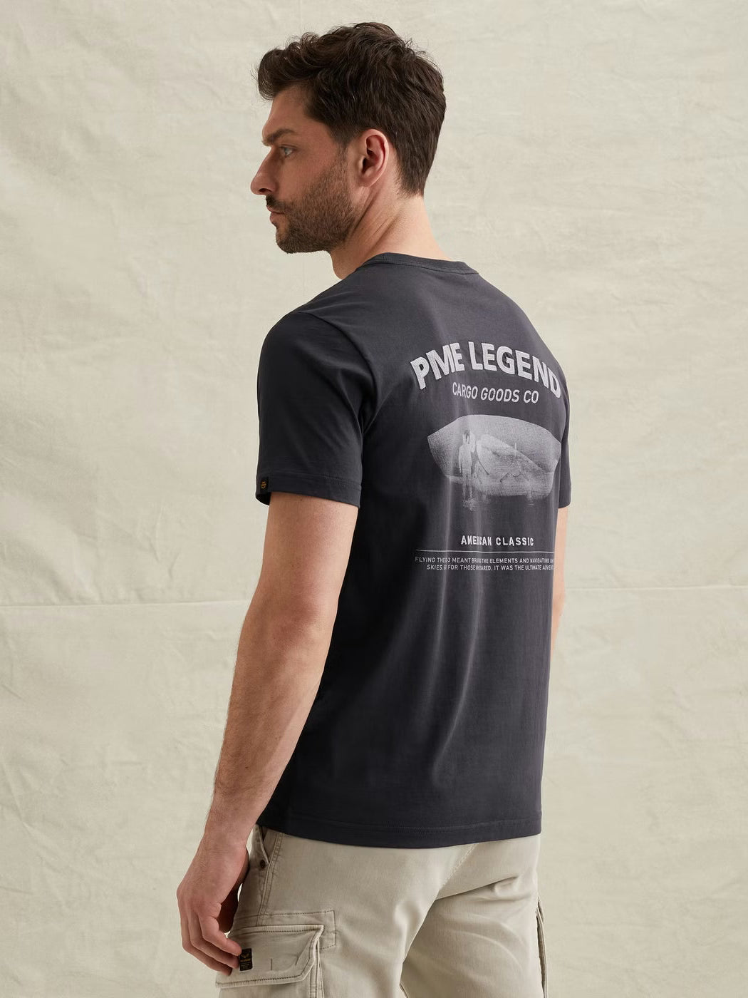 PTSS2603571-5278 T-shirt met backprint - Castelijn mode