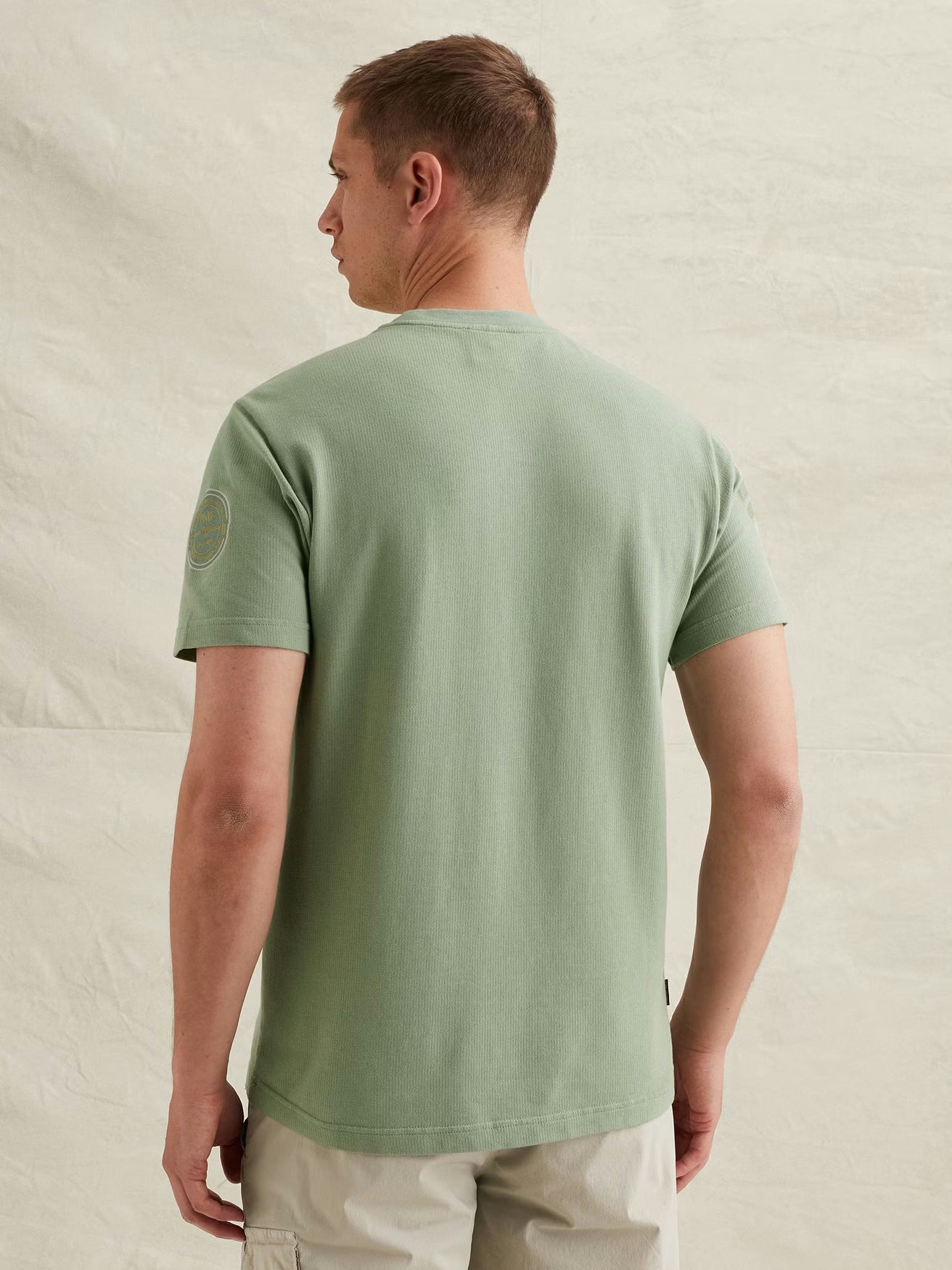 PTSS2604576-6123 T-shirt Groen Logo Details