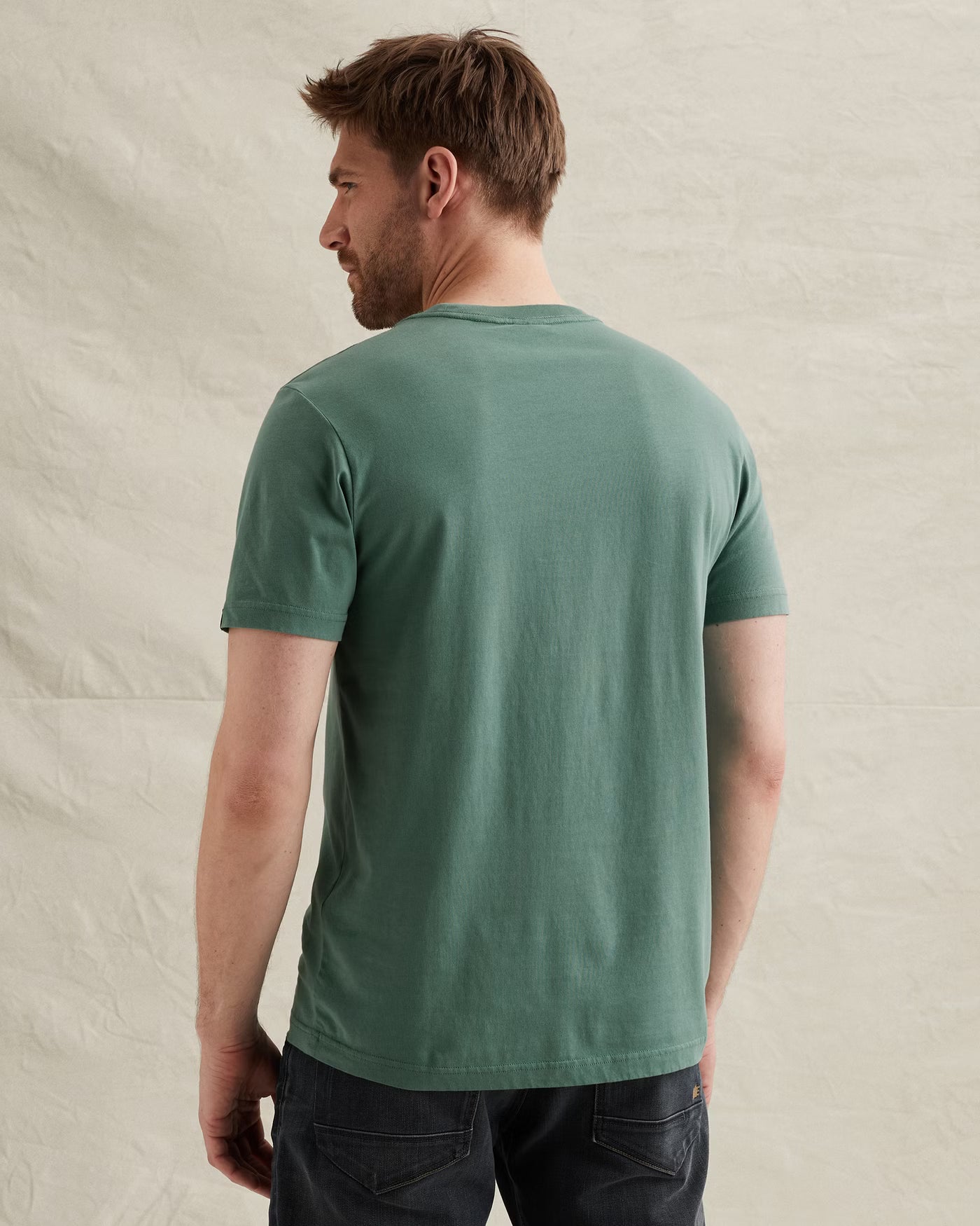 PTSS2604596-6053 T-shirt Artwork Groen Katoen