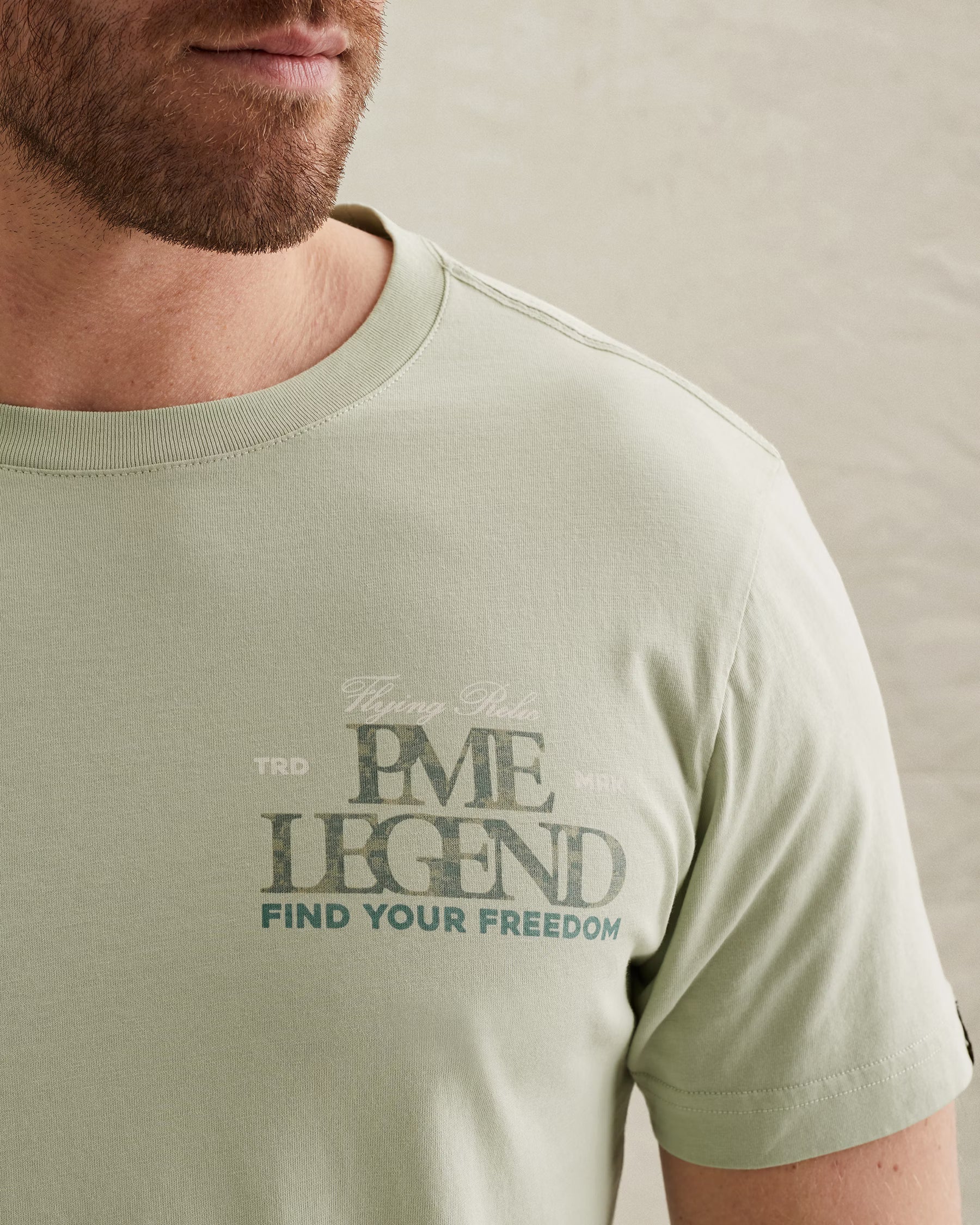 PTSS2604597-6168 T-shirt Groen Artwork