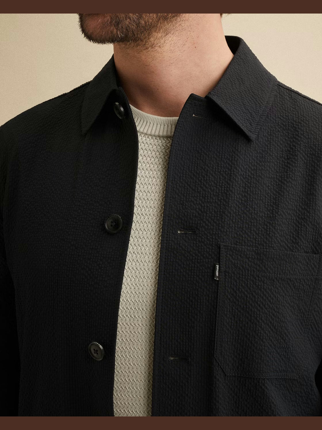 VBL2602194-5281 Blazer/Overshirt donkerblauw