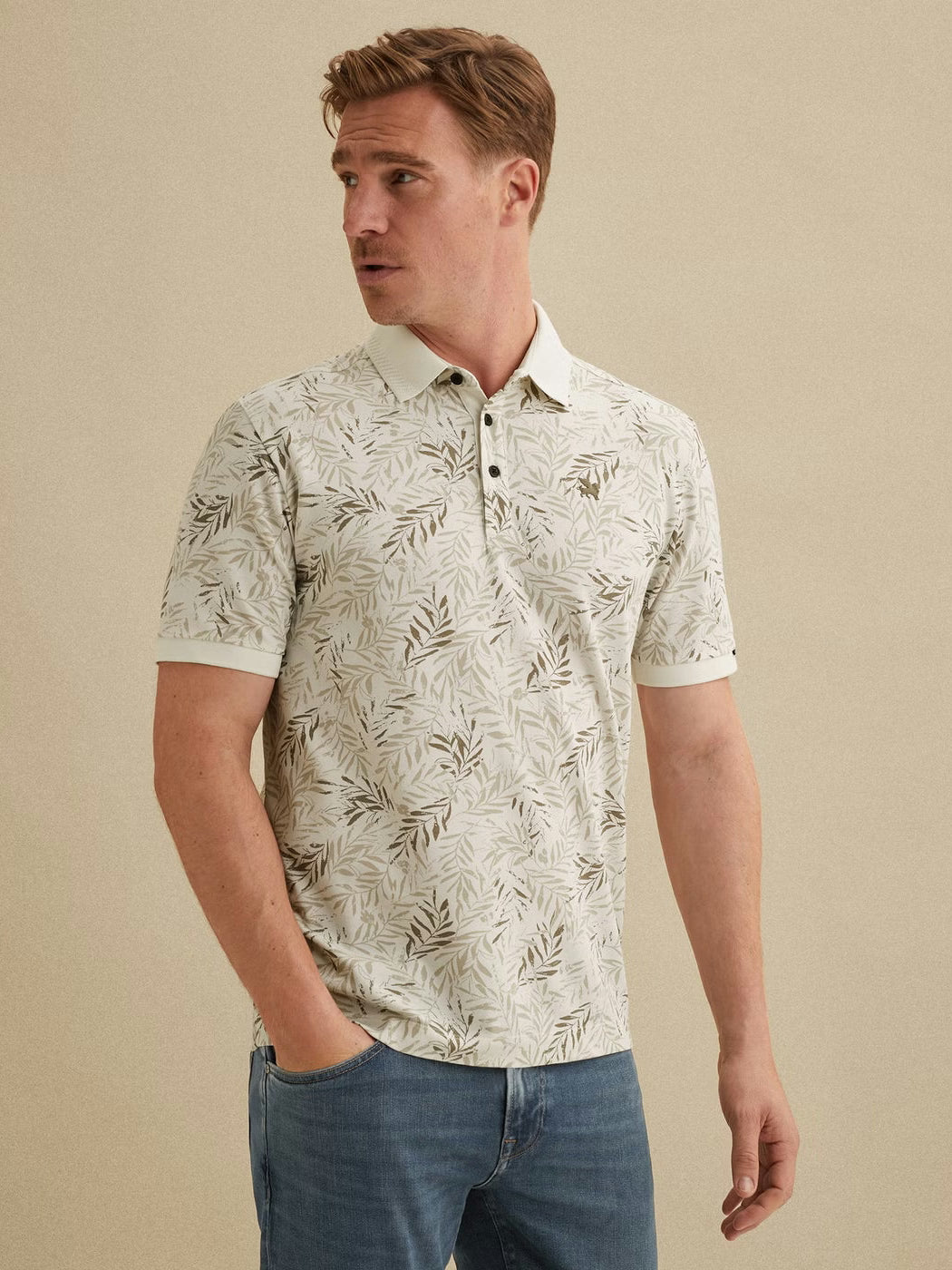 VPSS2602812-7004 Polo met allover print