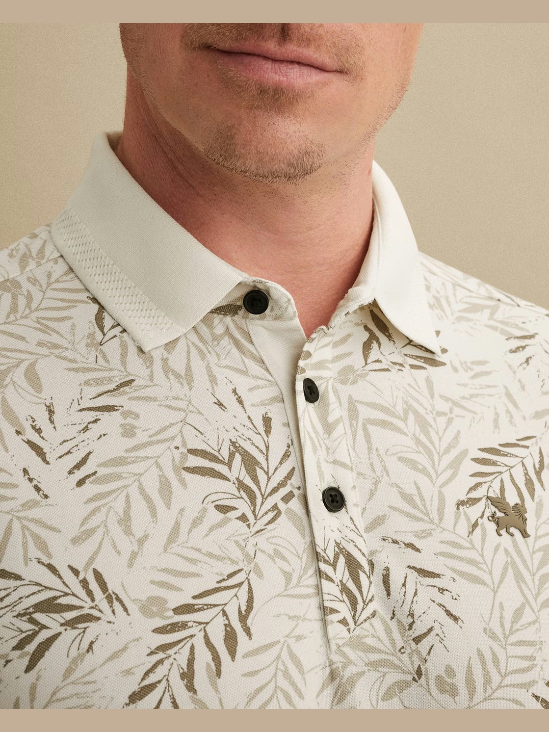 VPSS2602812-7004 Polo met allover print