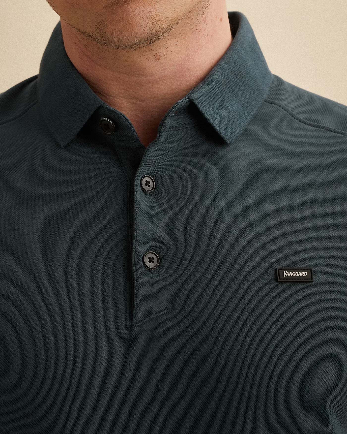 Polo Blauw Comfort Stretch