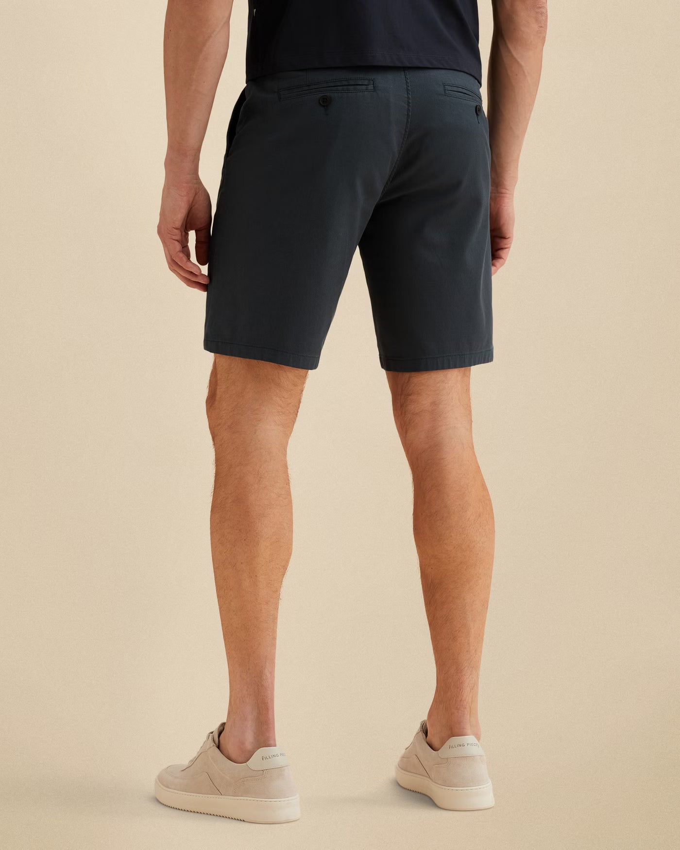 V65 Shorts Navy Stretch