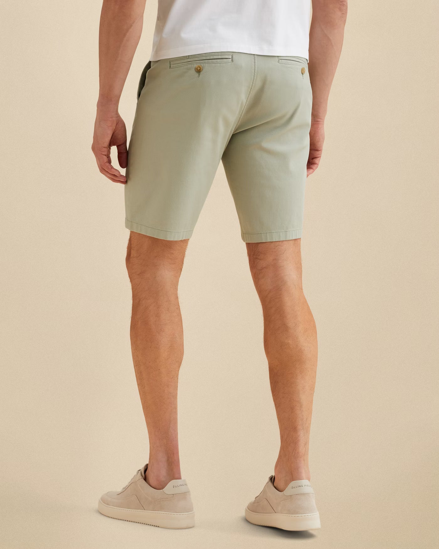 V65 Shorts Lichtgroen Stretch