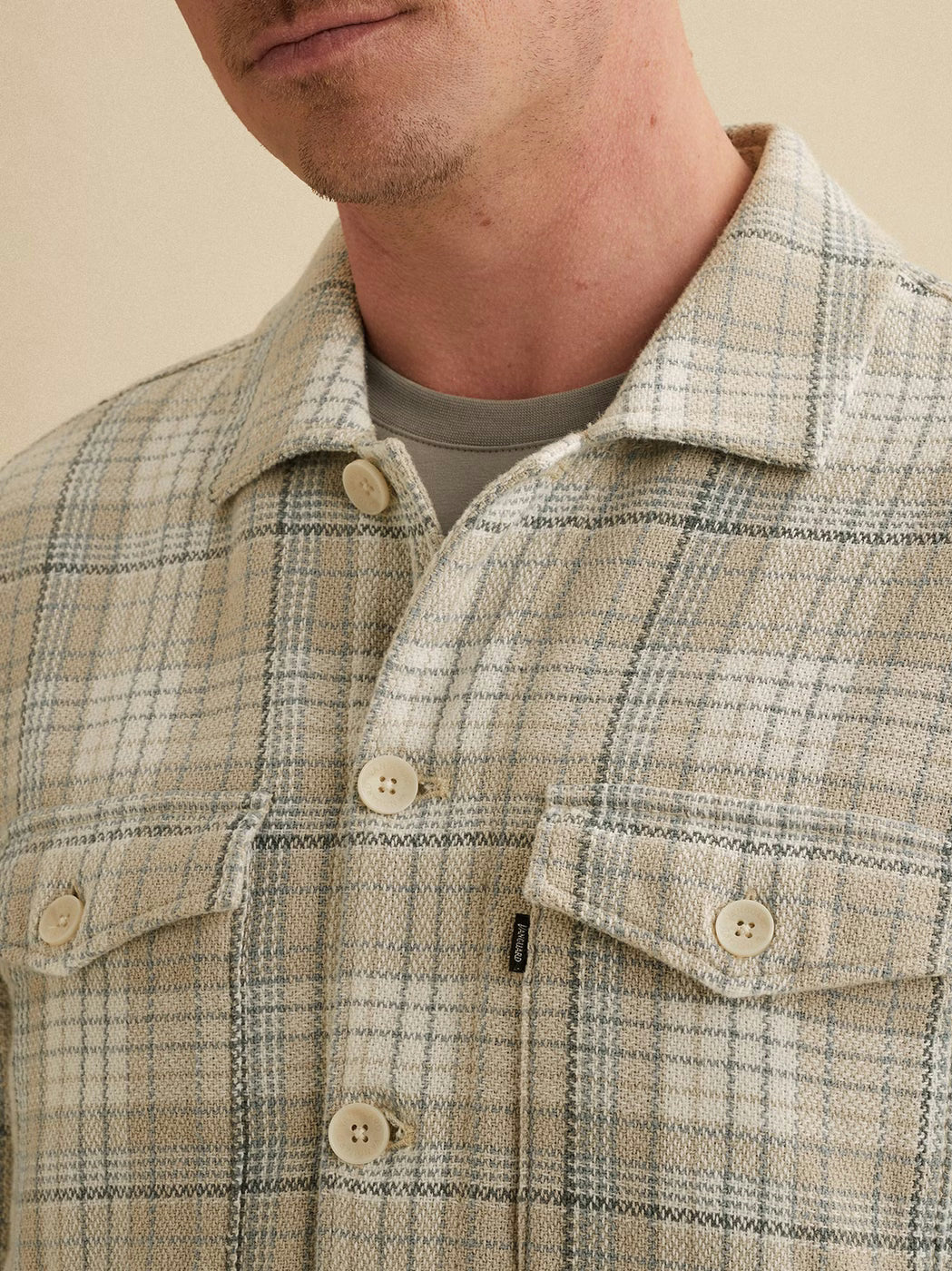 VSI2602216-9017 Overshirt met ruit