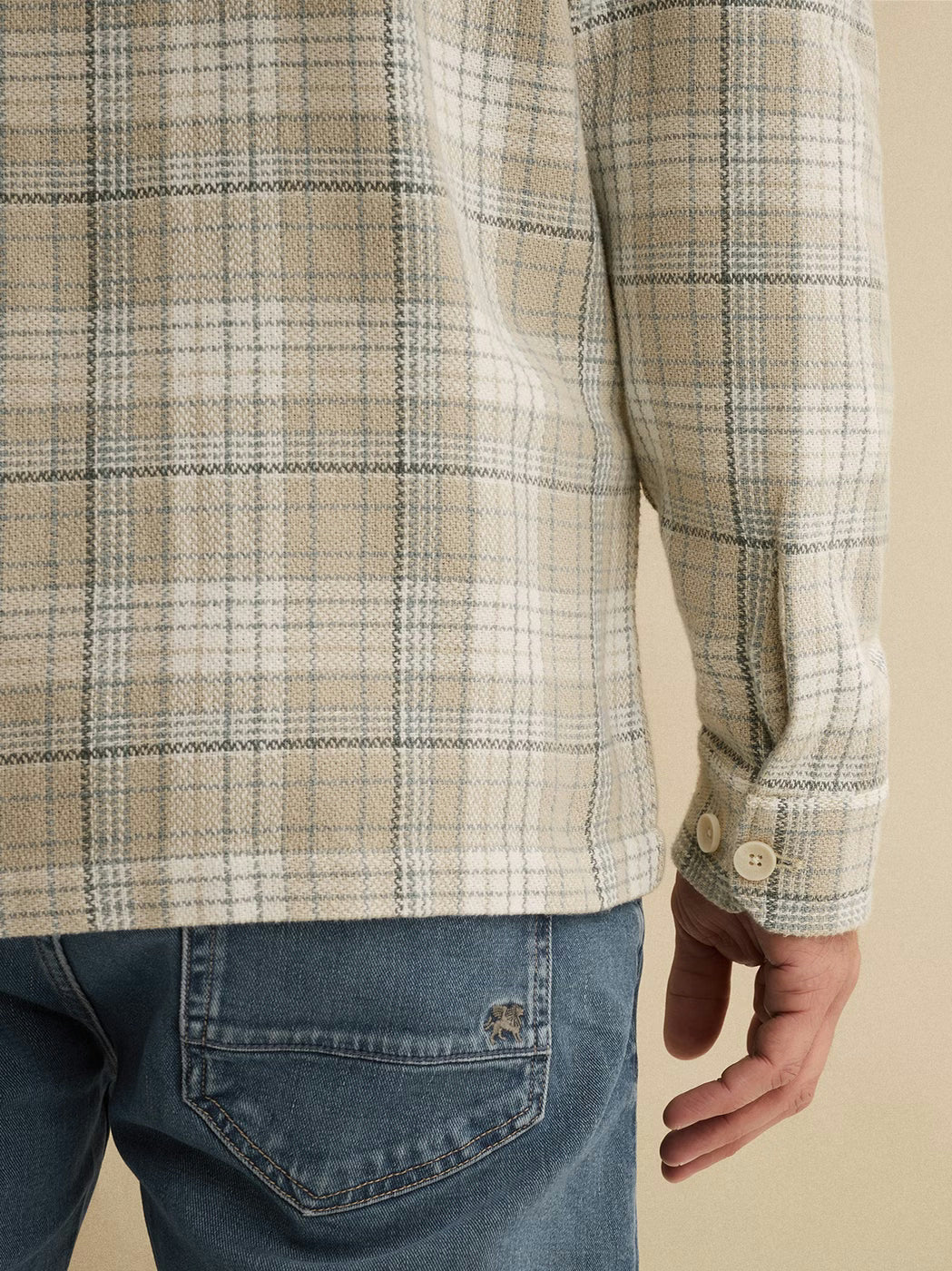 VSI2602216-9017 Overshirt met ruit