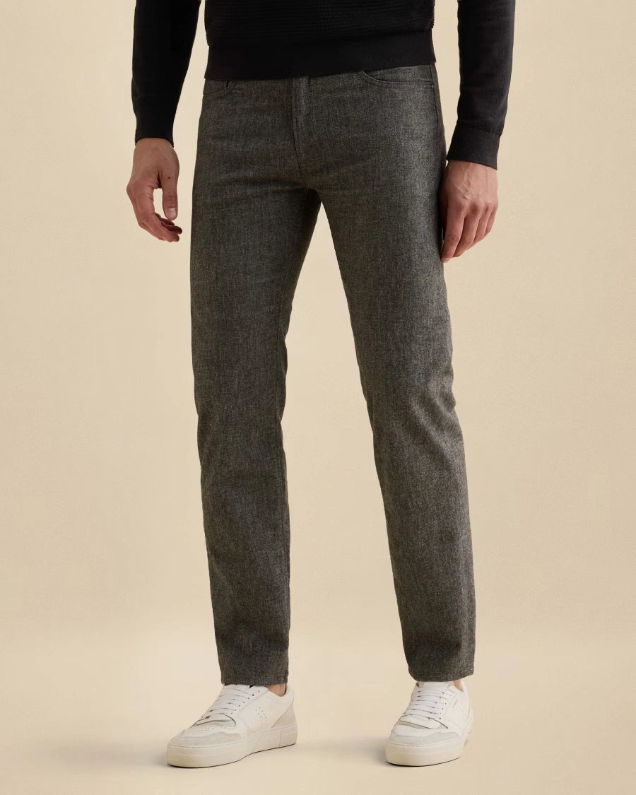 V40 Straight Fit Broek Grijs