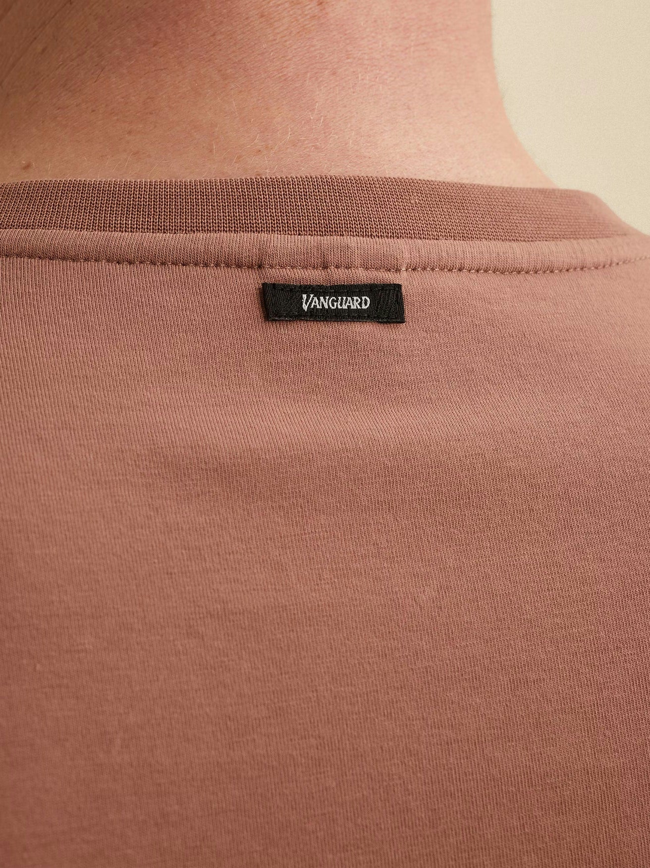 T-shirt Roze Katoen Stretch