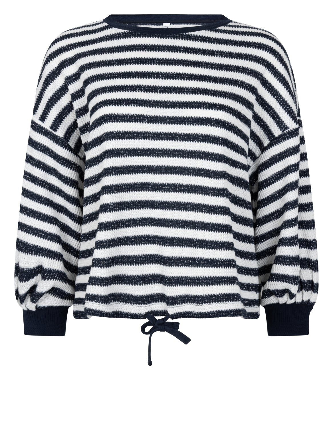 261Nadine Trui kit/donkerblauw