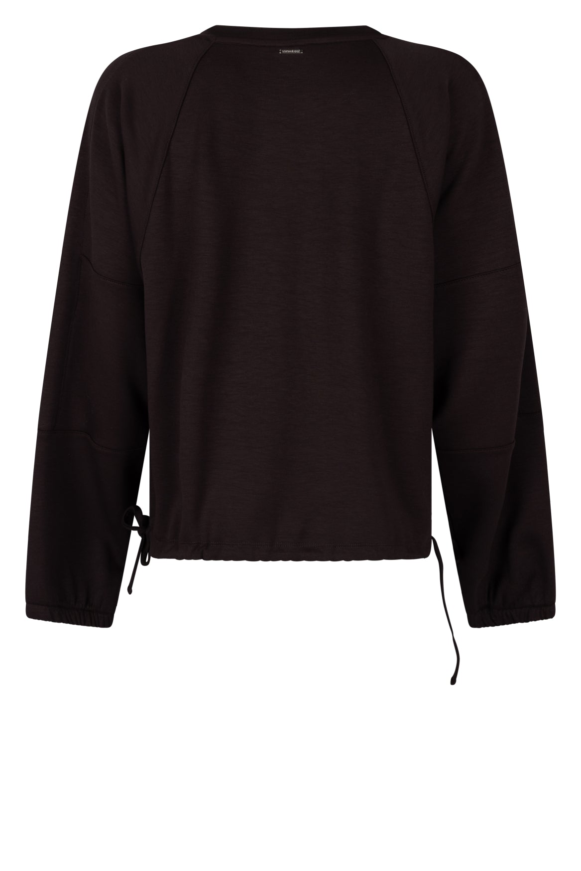 Vivian Sweater Logoprint Donkerbruin