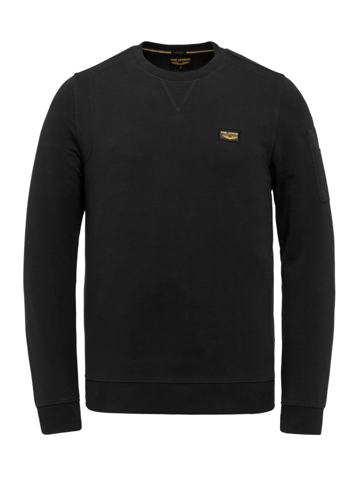 Airstrip sweat Zwart PLS0000431 - 999 BLACK - Castelijn mode