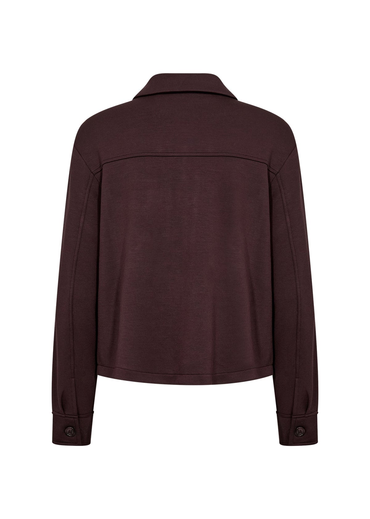 Banu Overshirt Donkerbruin - Castelijn mode