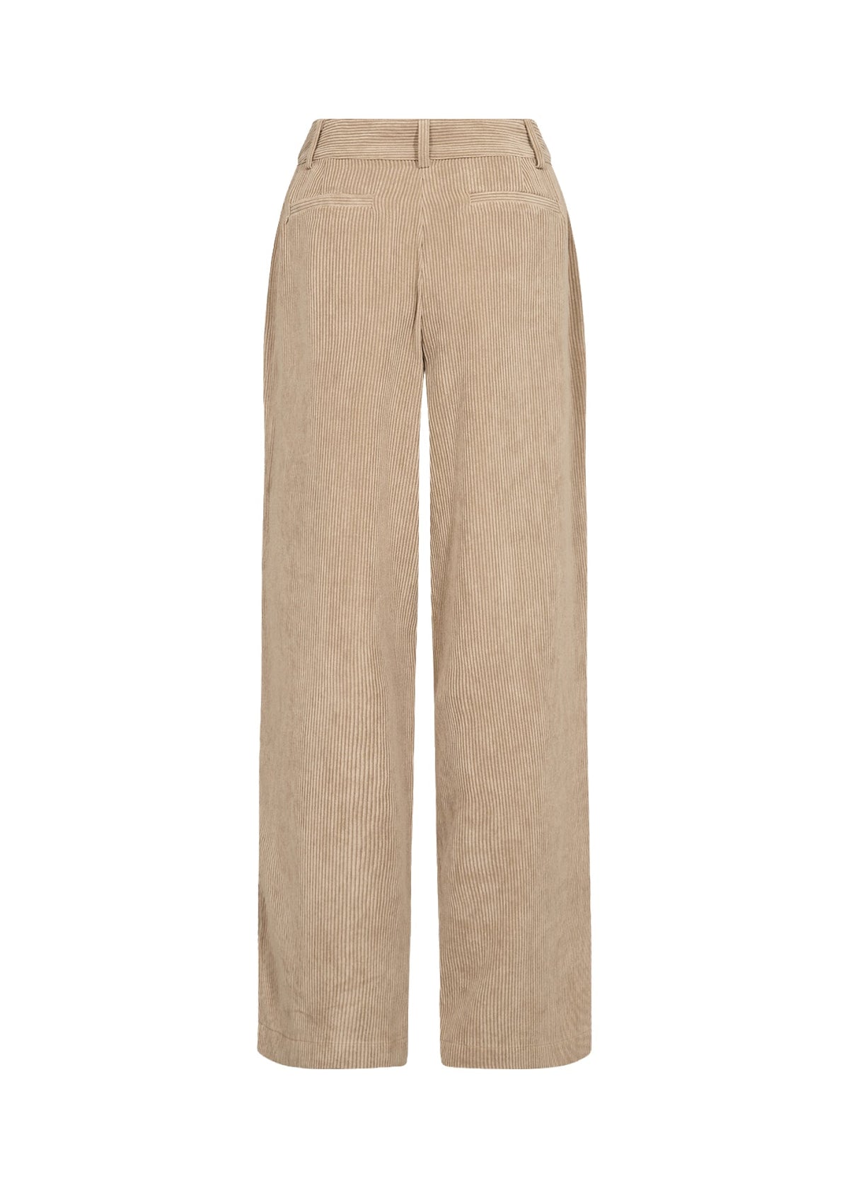 Bindi Broek Wijde Pijp Corduroy Camel - Castelijn mode