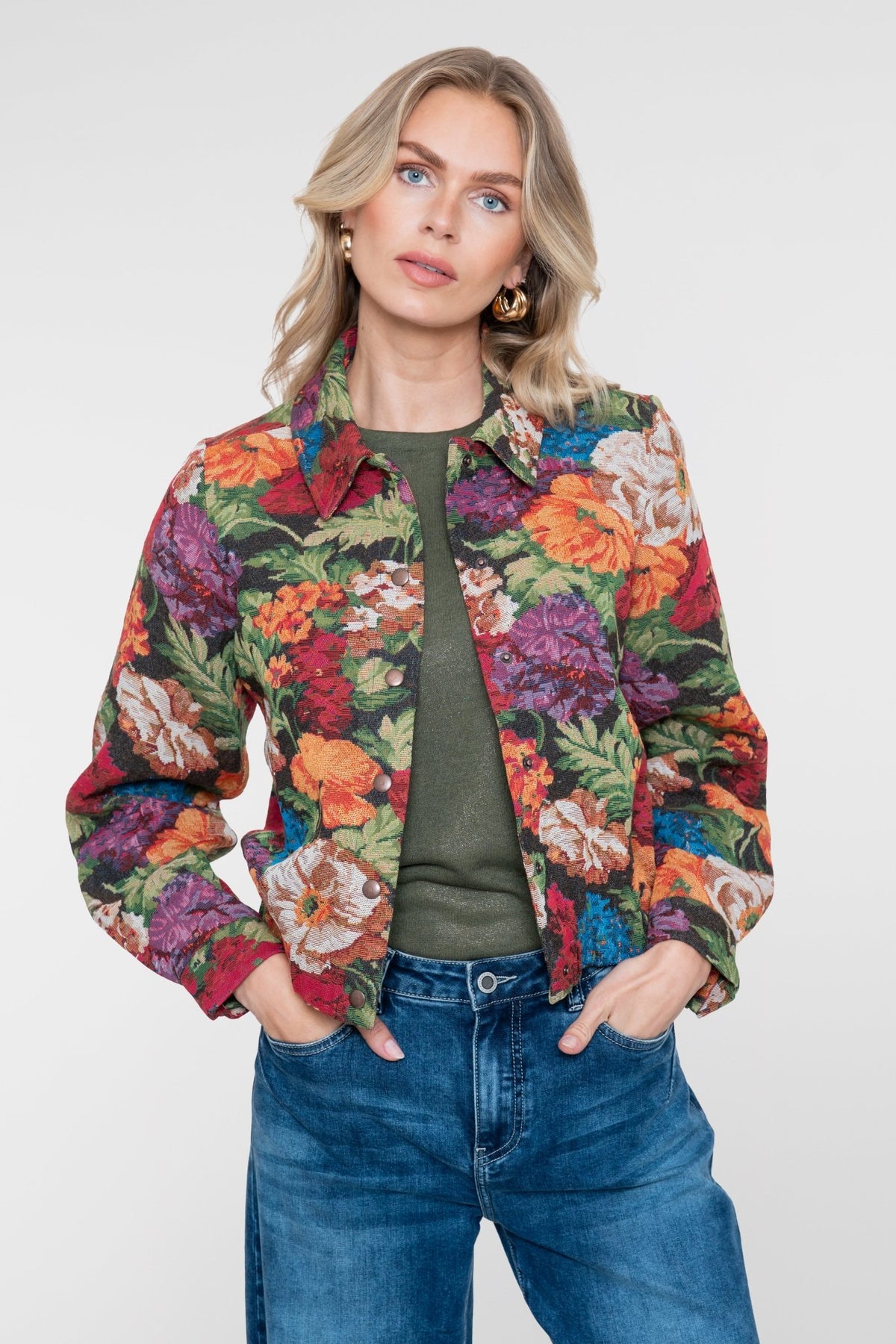 Bloemenjack Multicolour - Castelijn mode