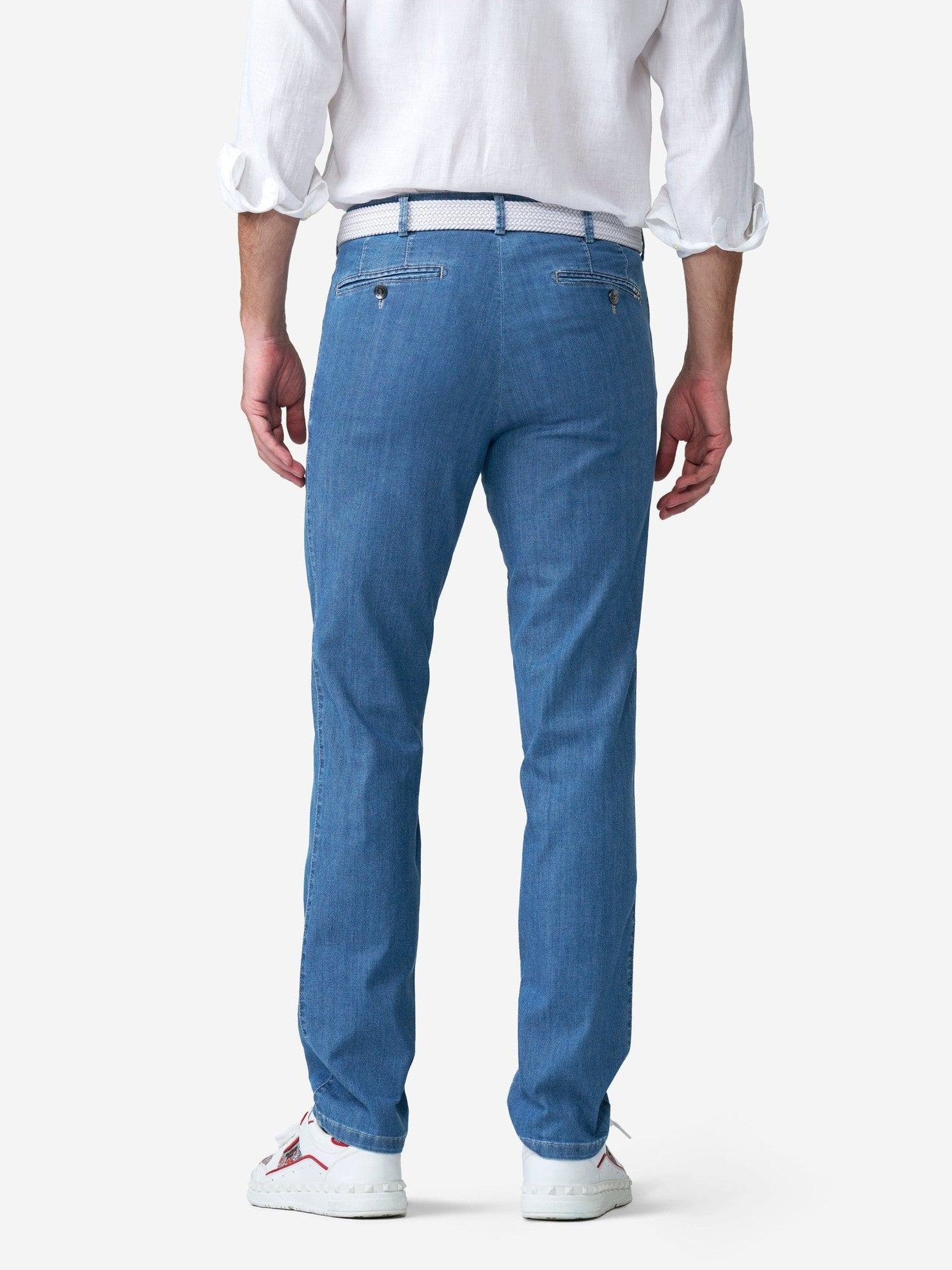 Bonn 1 - 4020 Chino Licht Denim - Castelijn mode