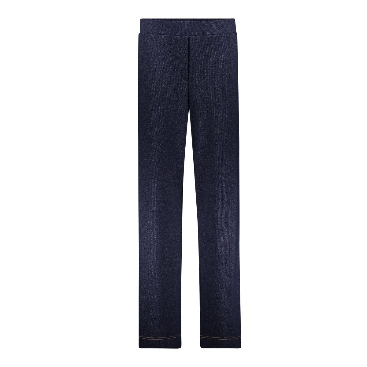 Broek Denimlook Donkerblauw - Castelijn mode