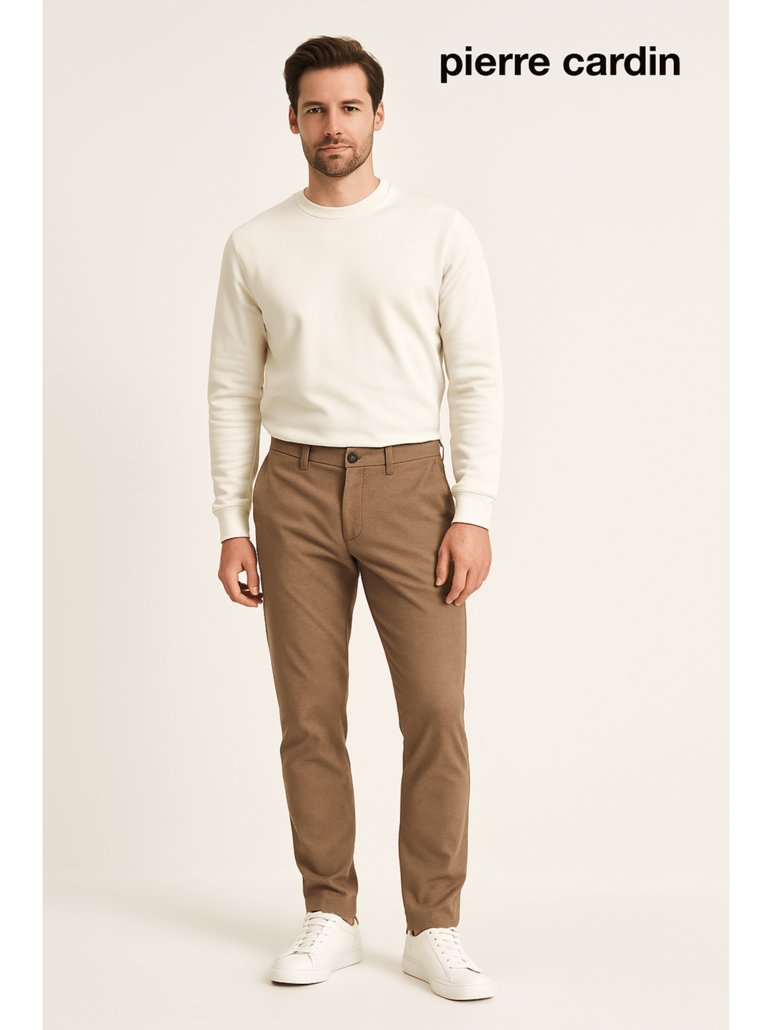 c3 33710.1068 - 8011 Colmar Chino Kelp – Comfort Stretch Fit - Castelijn mode