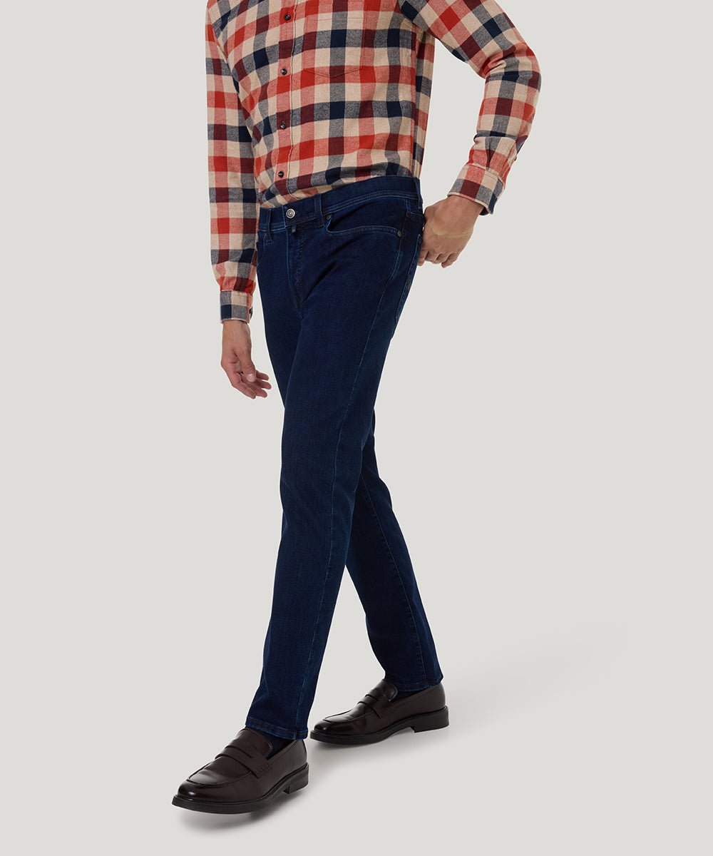 C7 34510.8054 6811 jeans donker blauw - Castelijn mode