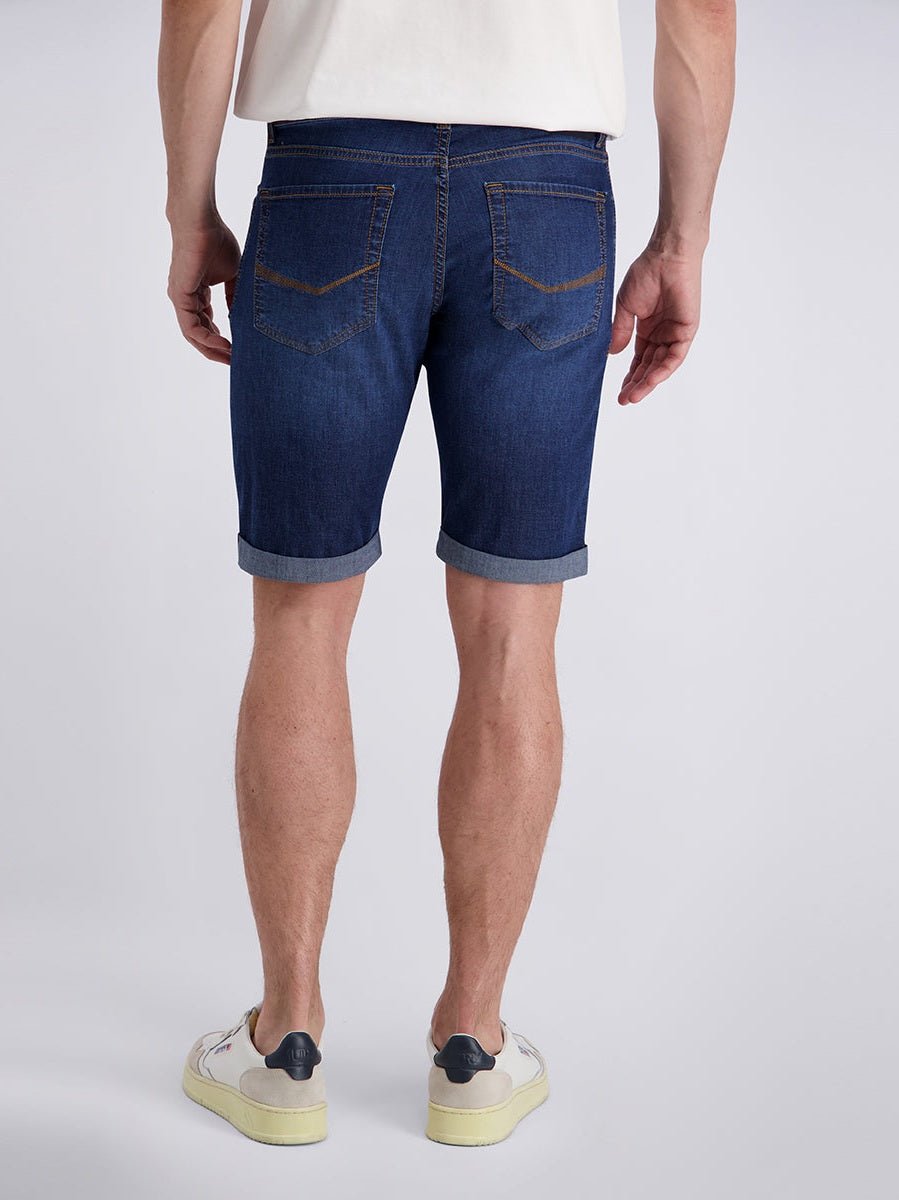 C7 34520.8206_6834 Short Denim Donkerblauw - Castelijn mode
