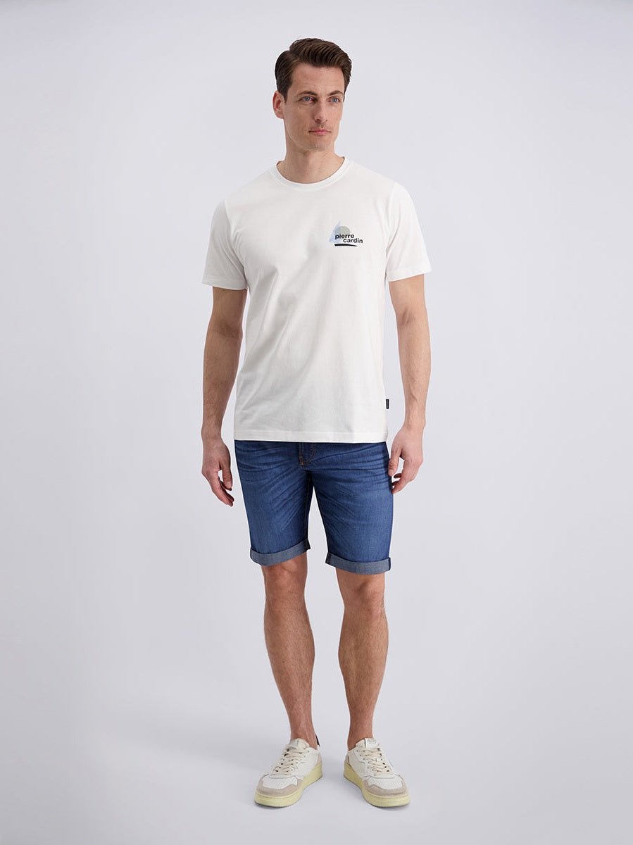 C7 34520.8206_6834 Short Denim Donkerblauw - Castelijn mode