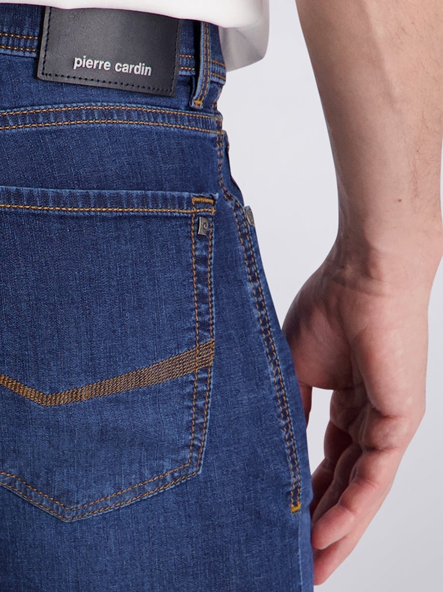 C7 34520.8206_6834 Short Denim Donkerblauw - Castelijn mode