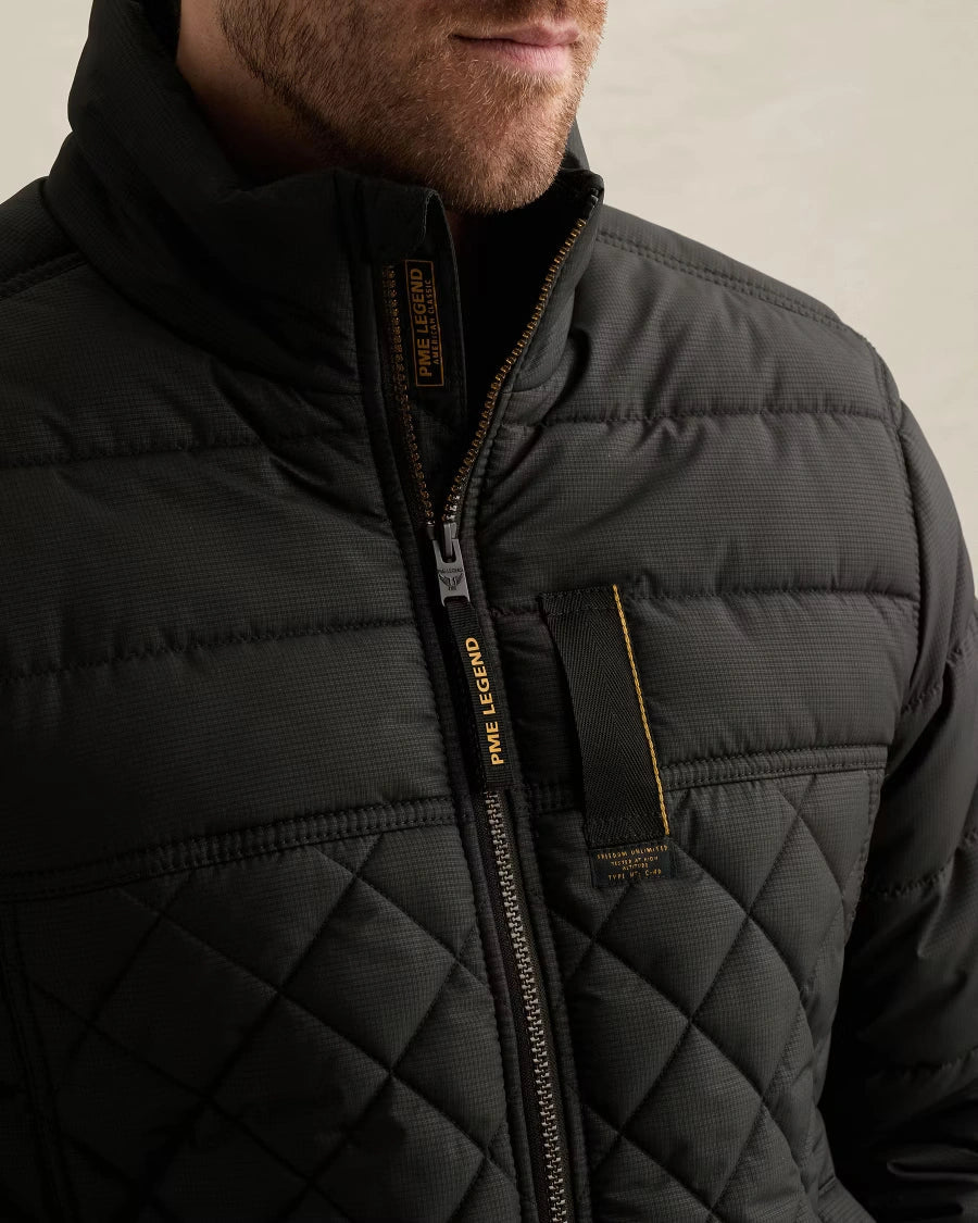 Cargo Glider Flight Jacket Zwart - Castelijn mode