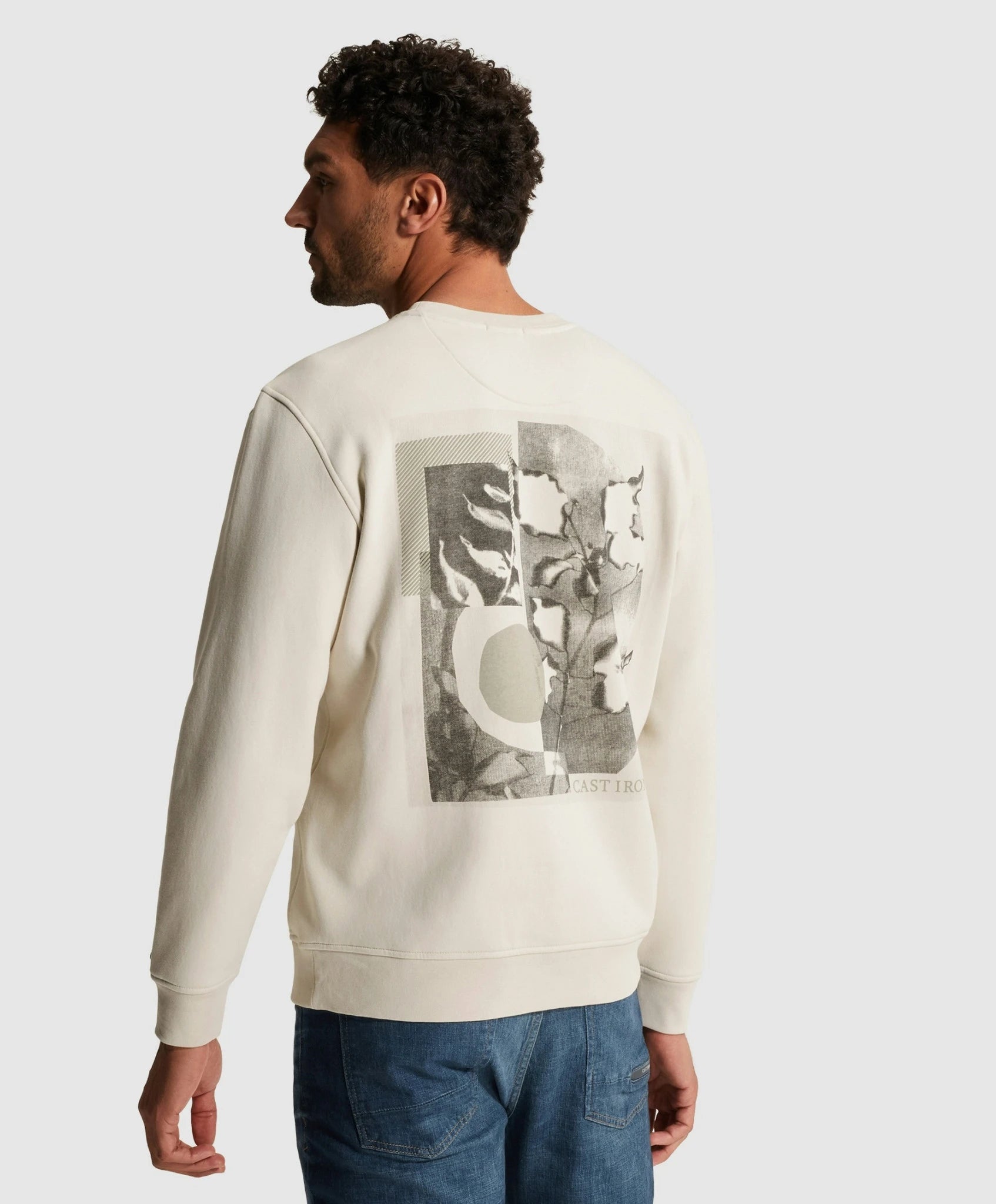 CSW2602405-7178 Trui met Backprint