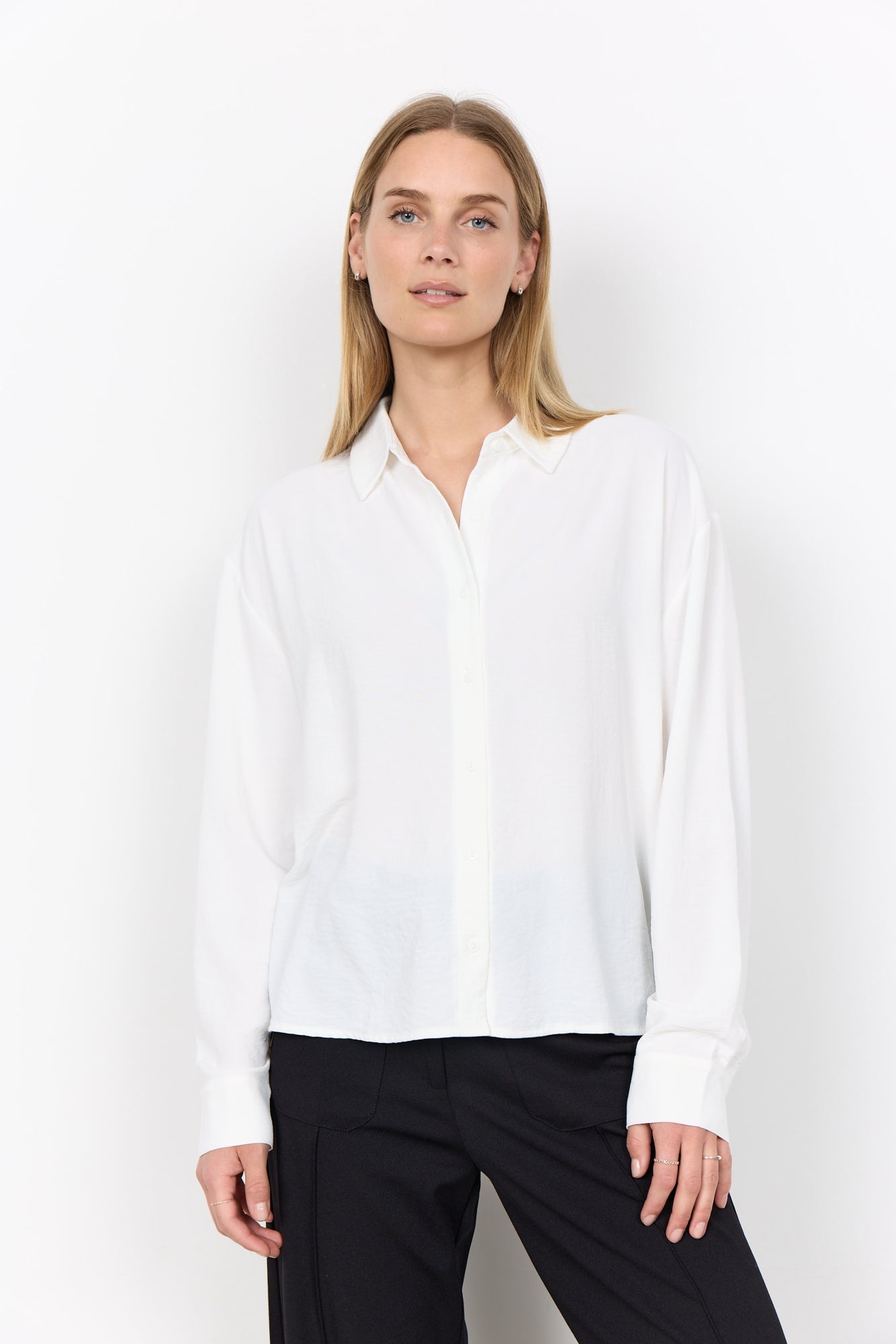 Cath Blouse Gebroken Wit - Castelijn mode