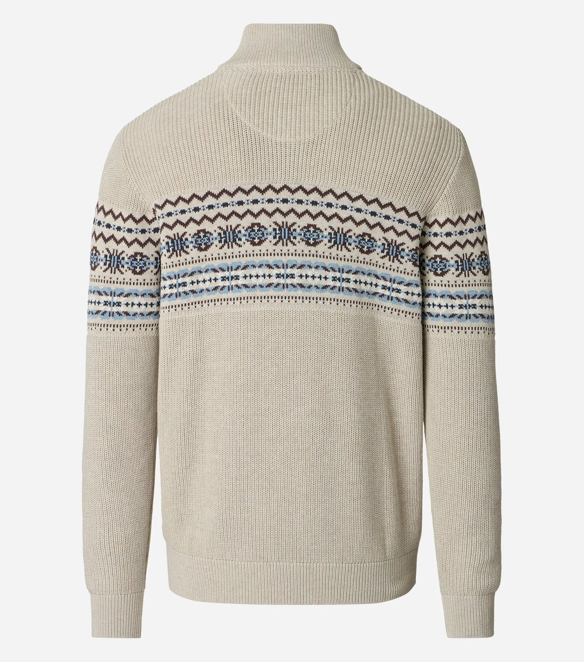 Trui Half Zip Zand