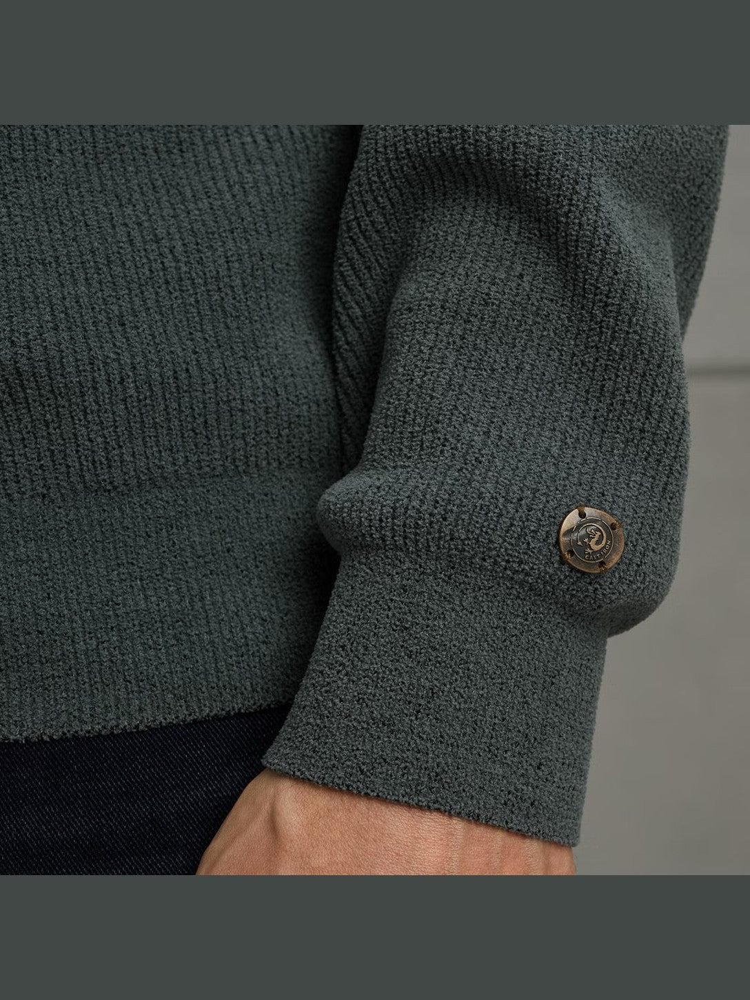 CKW2509312 - 9096 TRUI MET OPSTAANDE HALS - Castelijn mode