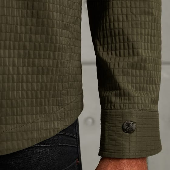 CSI2510259 - 6513 Overshirt met drukknopen - Castelijn mode