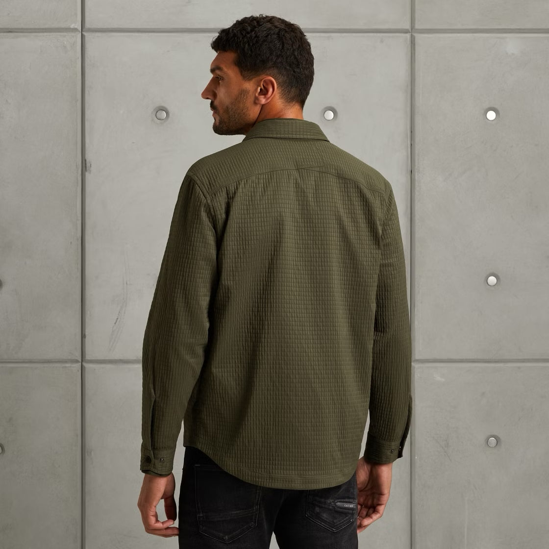 CSI2510259 - 6513 Overshirt met drukknopen - Castelijn mode