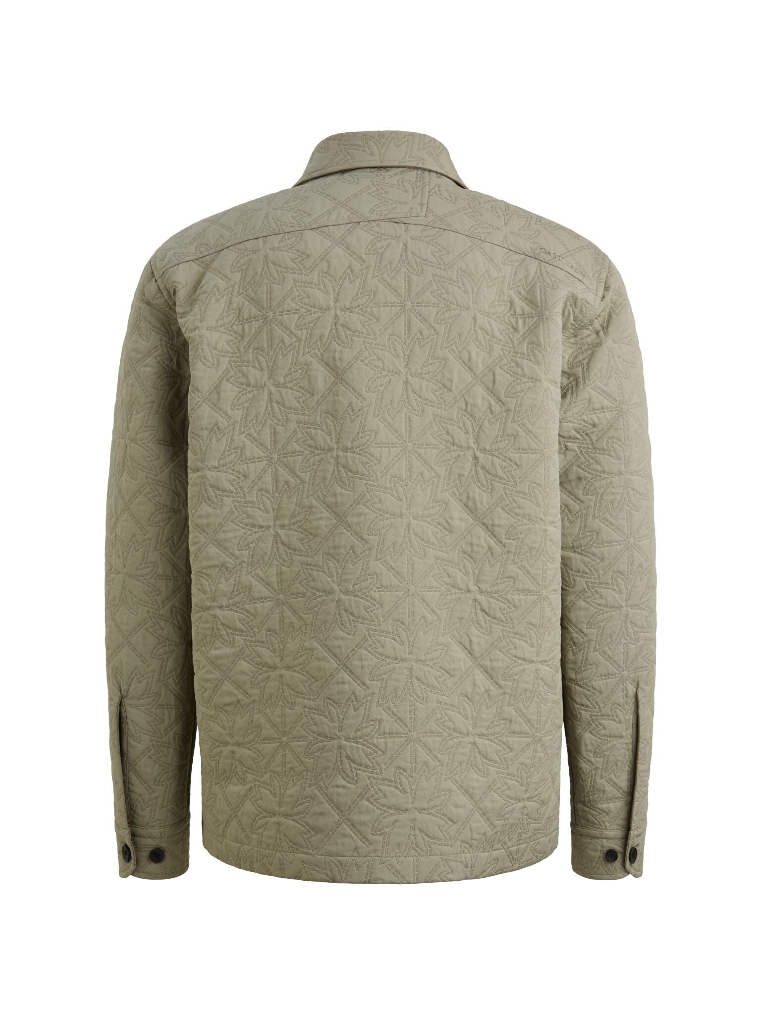 CSI2602214 - 6478 Overshirt jacquard groen - Castelijn mode