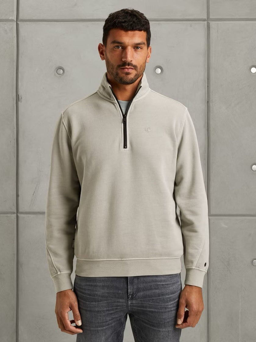 CSW2510446 - 9031 SWEATSHIRT MET HALVE RITS - Castelijn mode