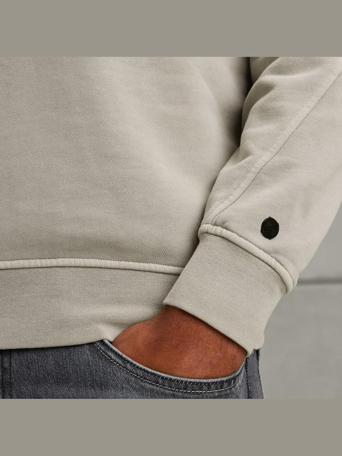 CSW2510446 - 9031 SWEATSHIRT MET HALVE RITS - Castelijn mode