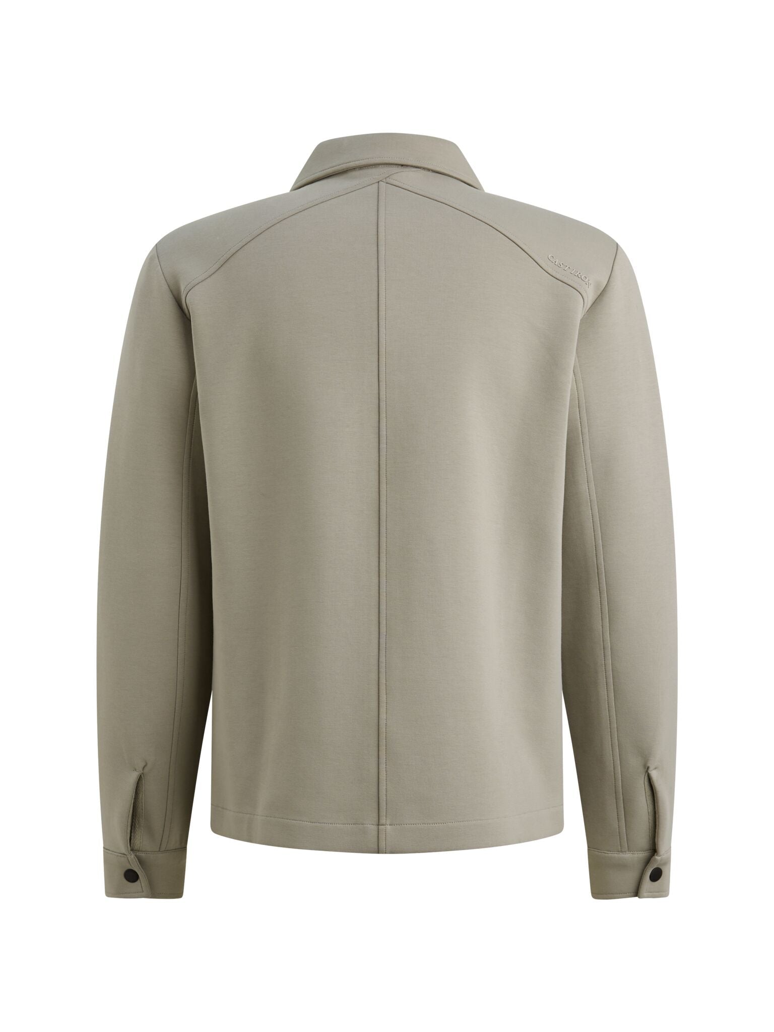 CSW2602411 - 6478 Overshirt sweat groen - Castelijn mode