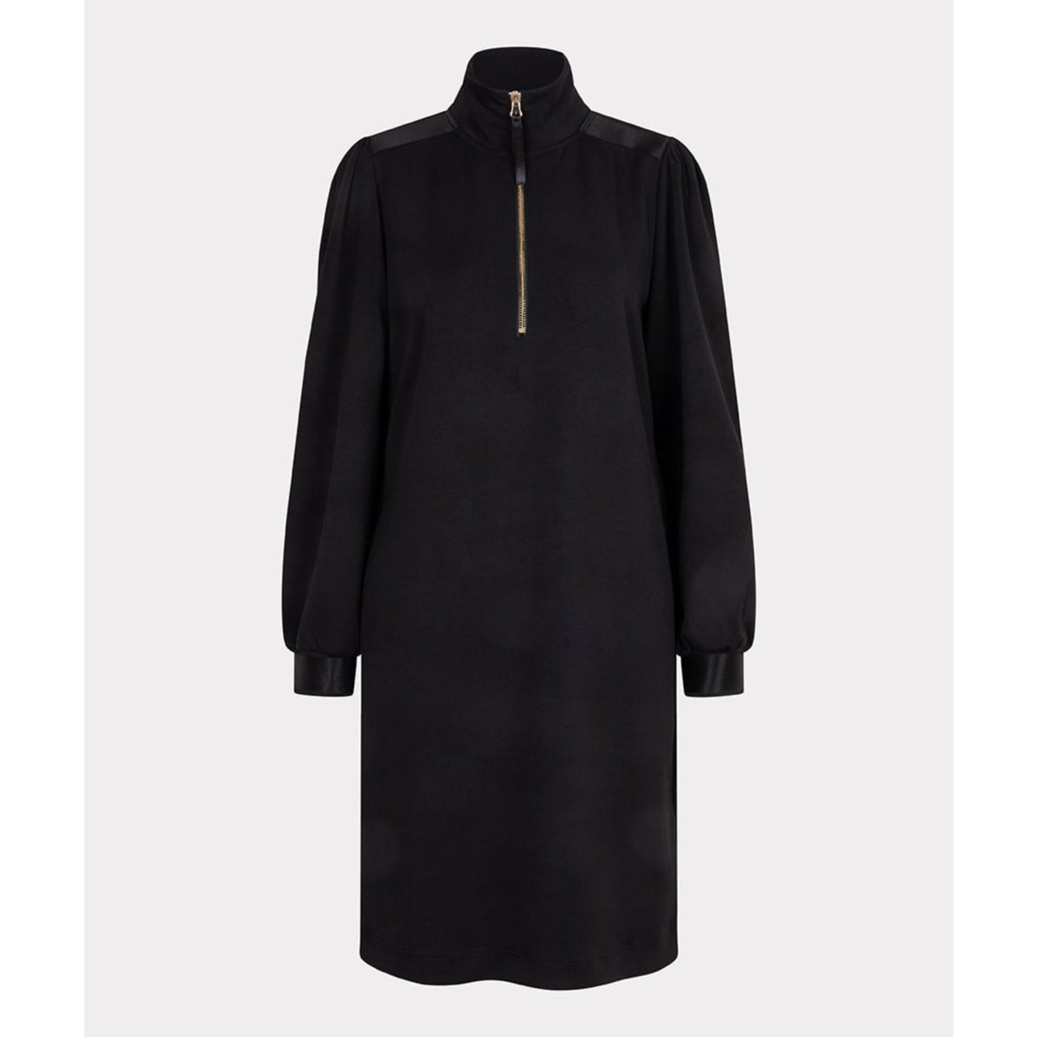 F24.05501 Dress zipp col modal - Castelijn mode