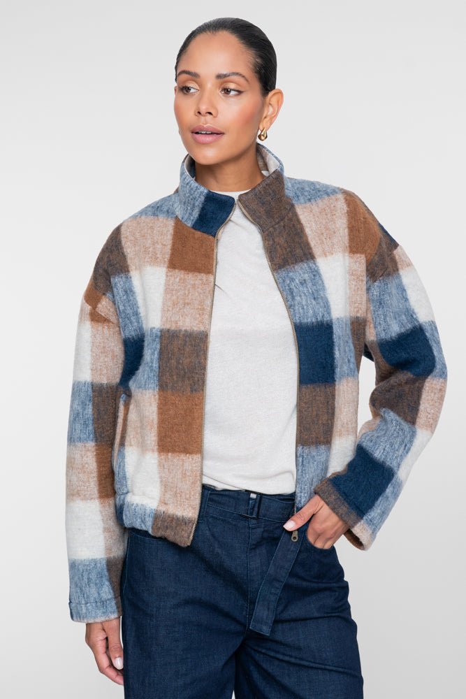 Geruit Jack Blauw - Castelijn mode