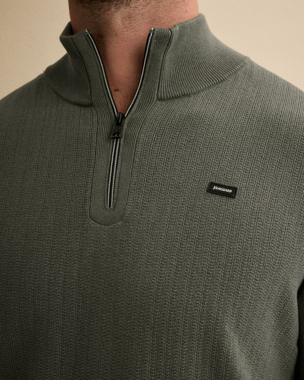 Half Zip Trui Groen - Castelijn mode