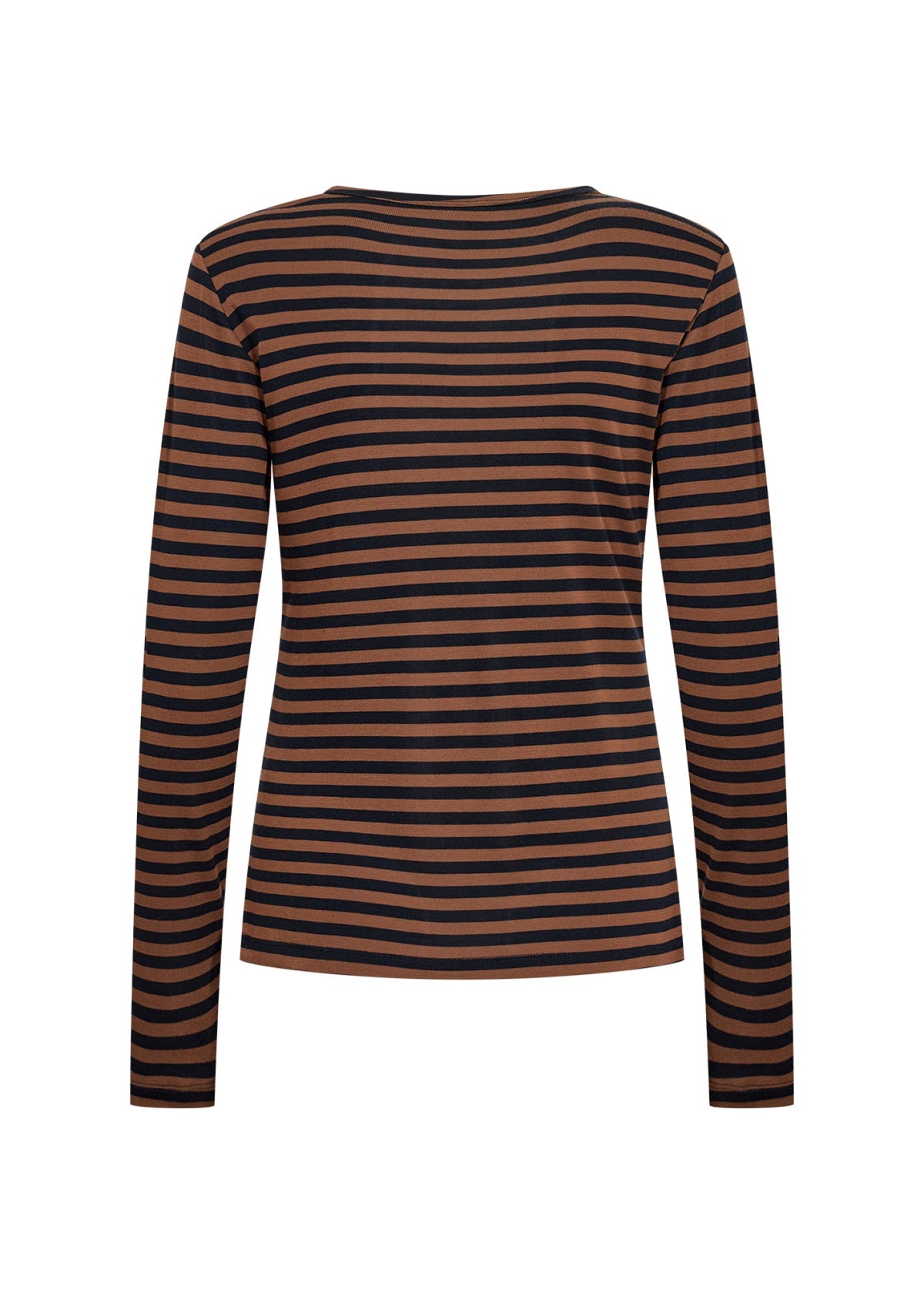 Helle Longsleeve Donkerblauw Camel - Castelijn mode