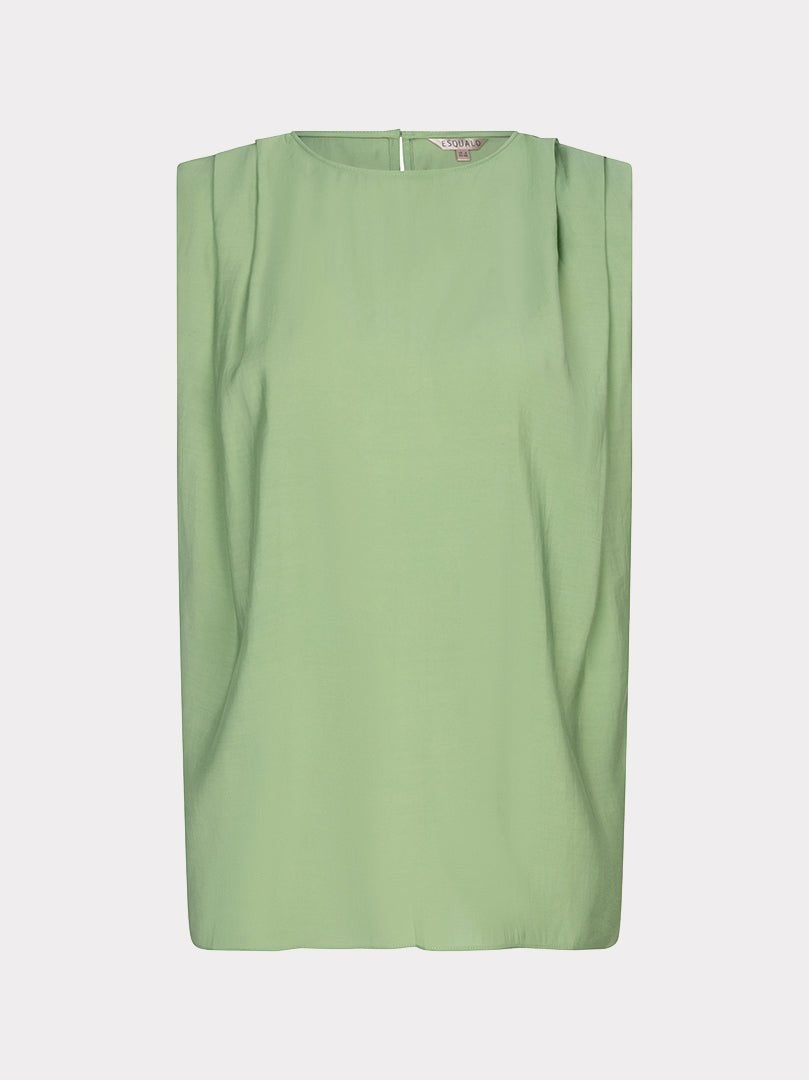 HS26.05212 Top Groen Licht Structuur - Castelijn mode
